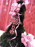 Dalmazio Design Fairy Tale Garden Moss Tree Centerpiece