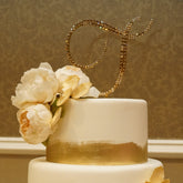 6 Inch Initial T Cake Topper