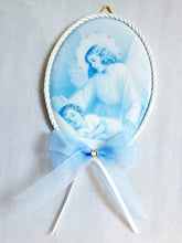 Keepsake Porcelain Plaque - Touched By An Angel Blue Capezzale