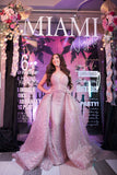 Miami Chic Personalized Magazine Cover Photo Station Rental