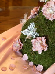 Dalmazio Design Fairy Tale Garden Moss Tree Centerpiece