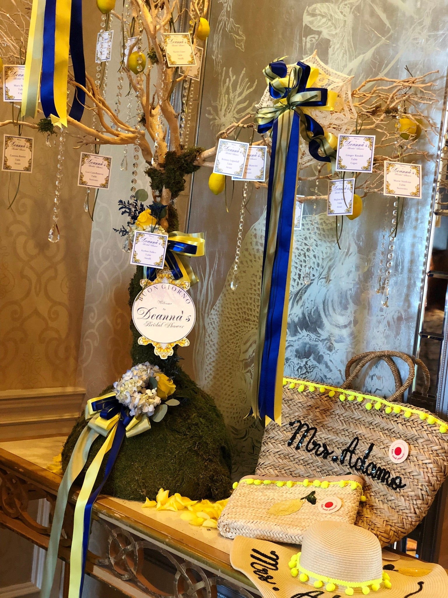Dalmazio Design Fairy Tale Garden Moss Tree Centerpiece
