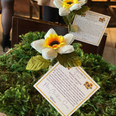 Confetti Flowers with Escort Card