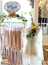 Dress Rack w/ Wings & 12 Pearl Hangers Rental