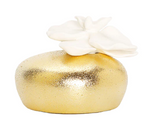Gold Diffuser White Flower, " Iris & Rose" Scent