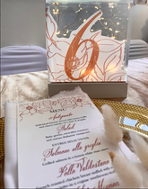 Light Up Box Table Number