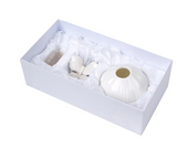Italian Bone China Aromatherapy White Diffuser with Butterfly Top
