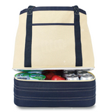 Perfectly Personalized Cooler - Insulated - Coastal Cotton - Tote Bag