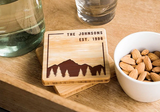 Perfectly Personalized Mancave Bamboo Coasters