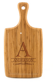Perfectly Personalized Large Handled Cutting board with Juice Grooves