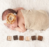 Perfectly Personalized Wooden Baby Name Blocks