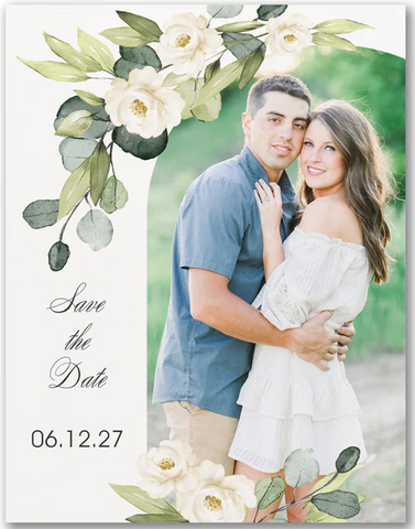 Blossoming Devotion - Save the Date Postcard