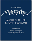 Soon Mr. and Mr. - Save the Date Postcard