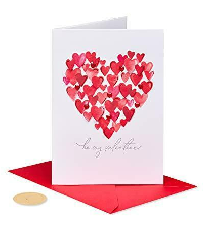 Papyrus Romantic Valentine's Day Card (My Heart's Happiness