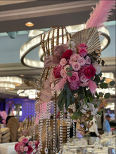 Disco Ball and Floral Table Décor Rental