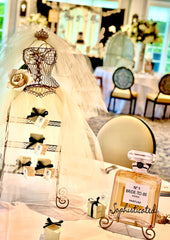 Chanel Fabulous & Classy Table Number / Name Sign