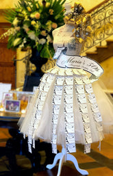 Vintage Dressform Escort Card Holder Rental