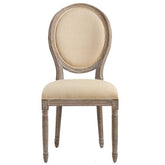 Ivory Linen Louie Chair Rental