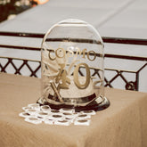 Antlers and Alcohol Dome Centerpiece Rental