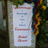 Sicilian Welcome Sign Rental