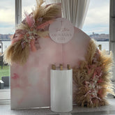 Beautifully Blush Custom Photo Backdrop Rental