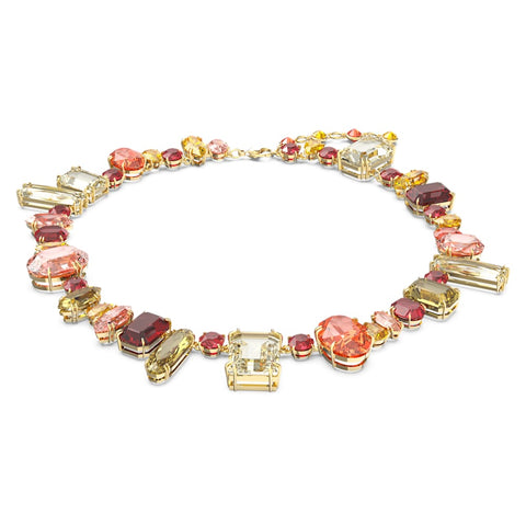 Gema Necklace, Multicolored, Gold-tone Plated