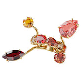 Swarovski Gema Ring - Multicolored - Gold-Tone Plated - Dalmazio Design