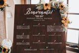 Rustic Beauty - Wooden Seating Chart Rental