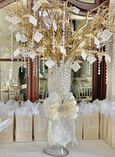 Pearl Beauty & Crystal Favor Display Rental