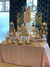 Light Pink Satin Table Cloth Rental