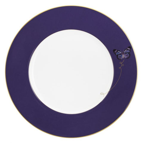 My Butterfly Charger Plate Gold-Purple