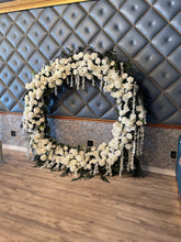 Round Floral Backdrop