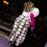 Golden Dress Form Escort Card Holder Rental
