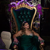 Enchanted Garden Velvet Throne Rental