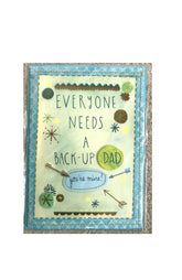 Back-Up Dad Father's Day Card