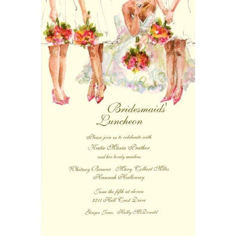 Odd Balls Bridal Invitations