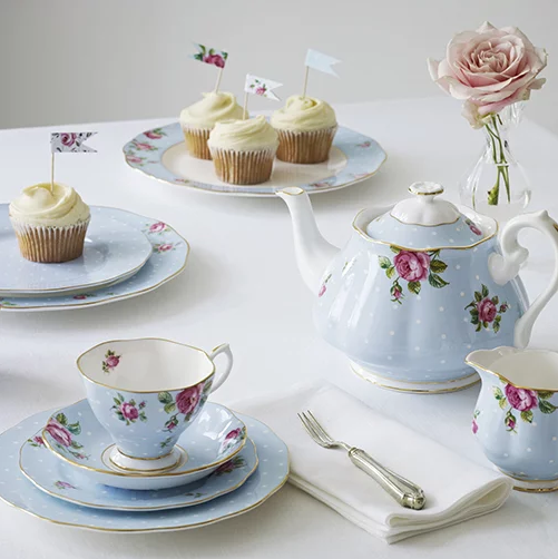 Royal Albert Polka Blue Collection