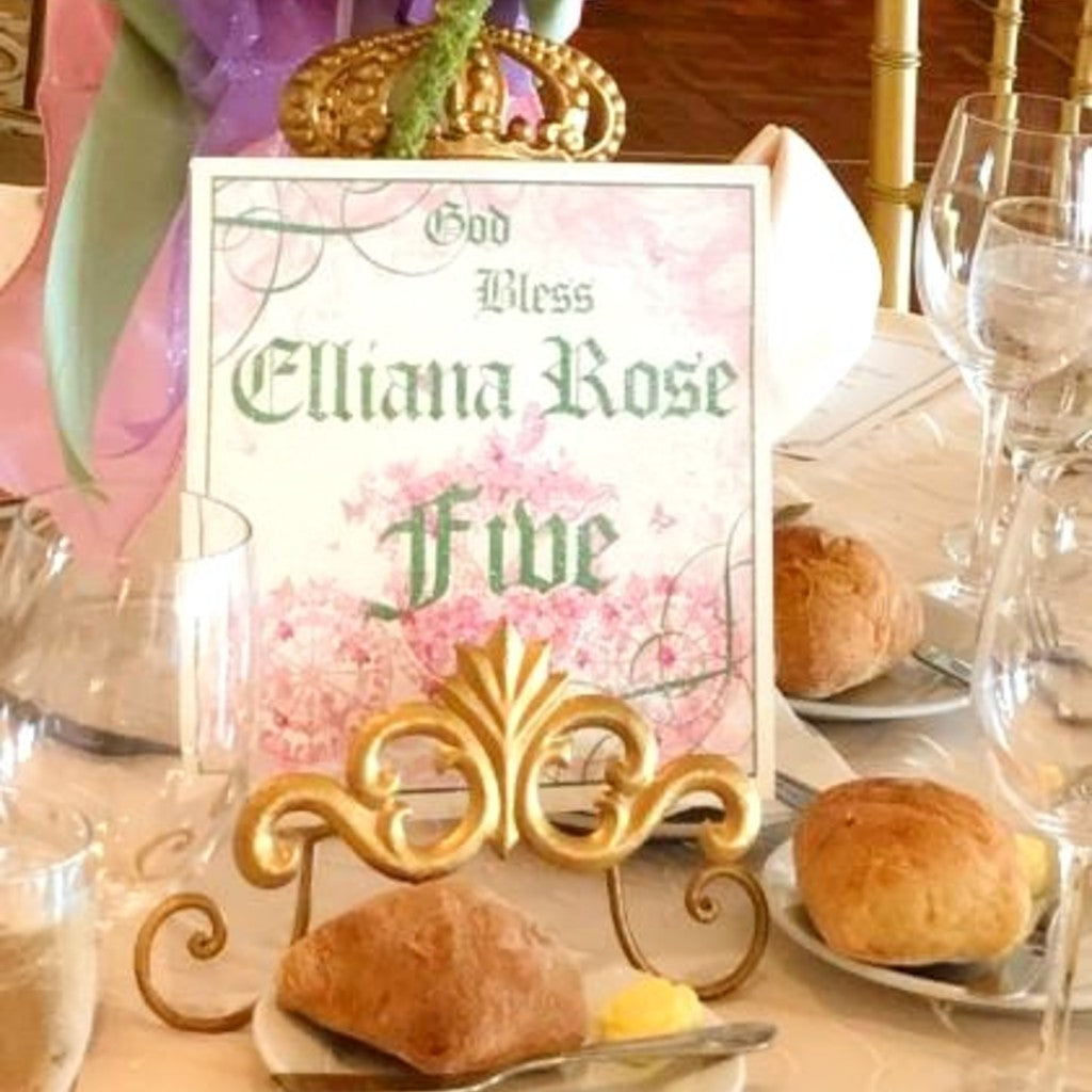 Dalmazio Design Table Numbers & Signs