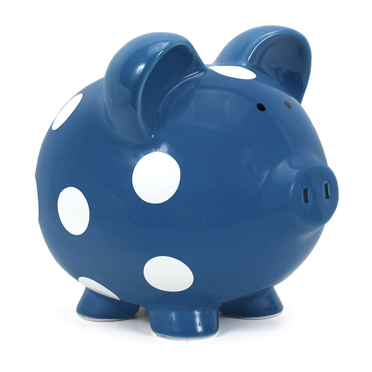 Child to Cherish Polka Dot Piggy Banks