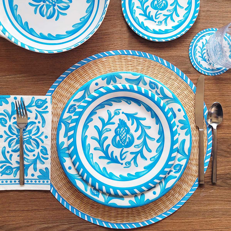 Le Cadeaux Sicily Teal Collection