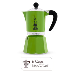 Rainbow 6 Cups Green