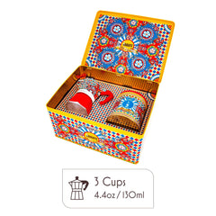Dolce & Gabbana Moka Pot & Espresso Set Gift Set – Sicilian Cart Design