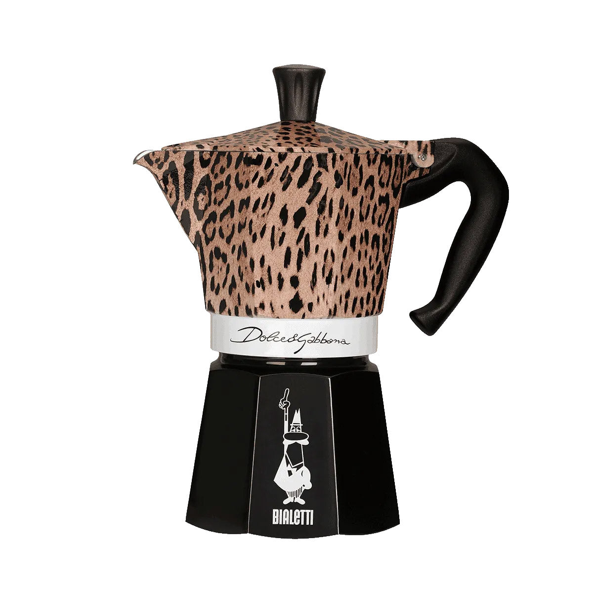 Dolce & Gabbana Leopardo Moka Pot Italian Coffee & Stovetop Espresso Maker 6 Cups
