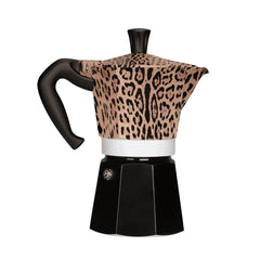 Dolce & Gabbana Leopardo Moka Pot Italian Coffee & Stovetop Espresso Maker 6 Cups