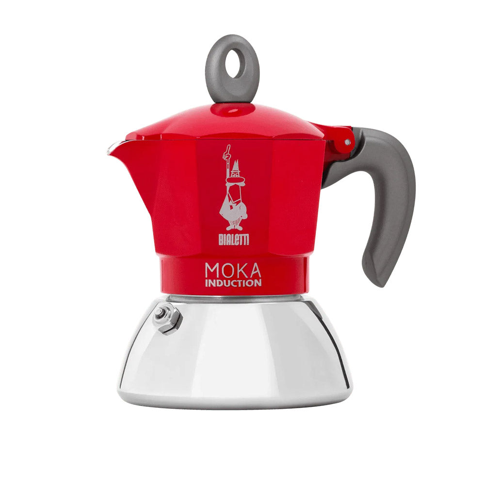 New Moka Induction Red 2 Cups
