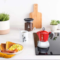 New Moka Induction Red 6 Cups