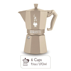 Moka Exclusive Induction Sand - 6 cups