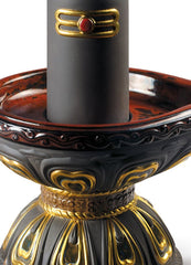 Lingam Figurine, Golden Luster