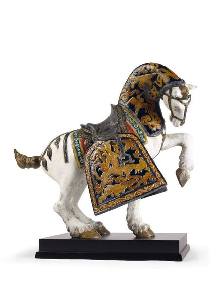 Oriental Horse Sculpture. Limited Edition
