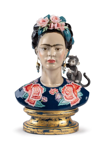 Frida Kahlo Figurine. Blue. Limited Edition